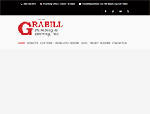 Tablet Screenshot of grabill.com